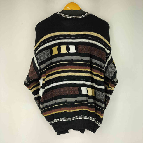 ツンドラ tundra カナダ製 立体編み 3Dコットンニット メンズ JPN:M